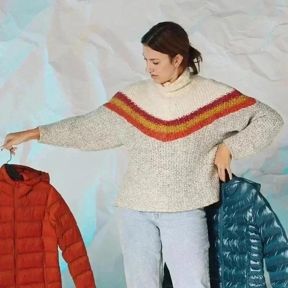 Free People Turn Around Tunic Sweater - Picture 3 of 6